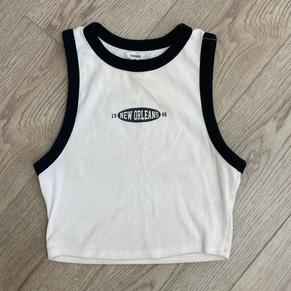 Garage 1986 New Orleans Crop Top